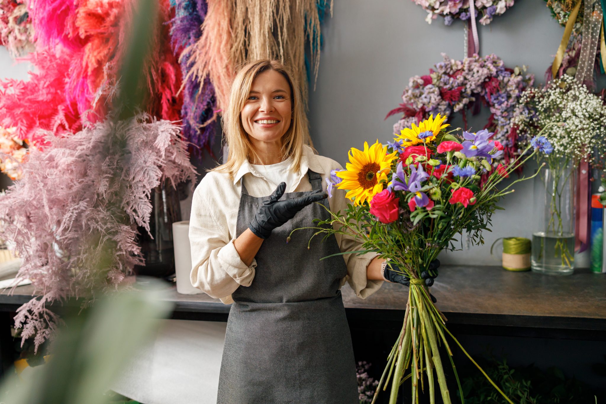 Référencement local pour les petits commerces (fleuriste)