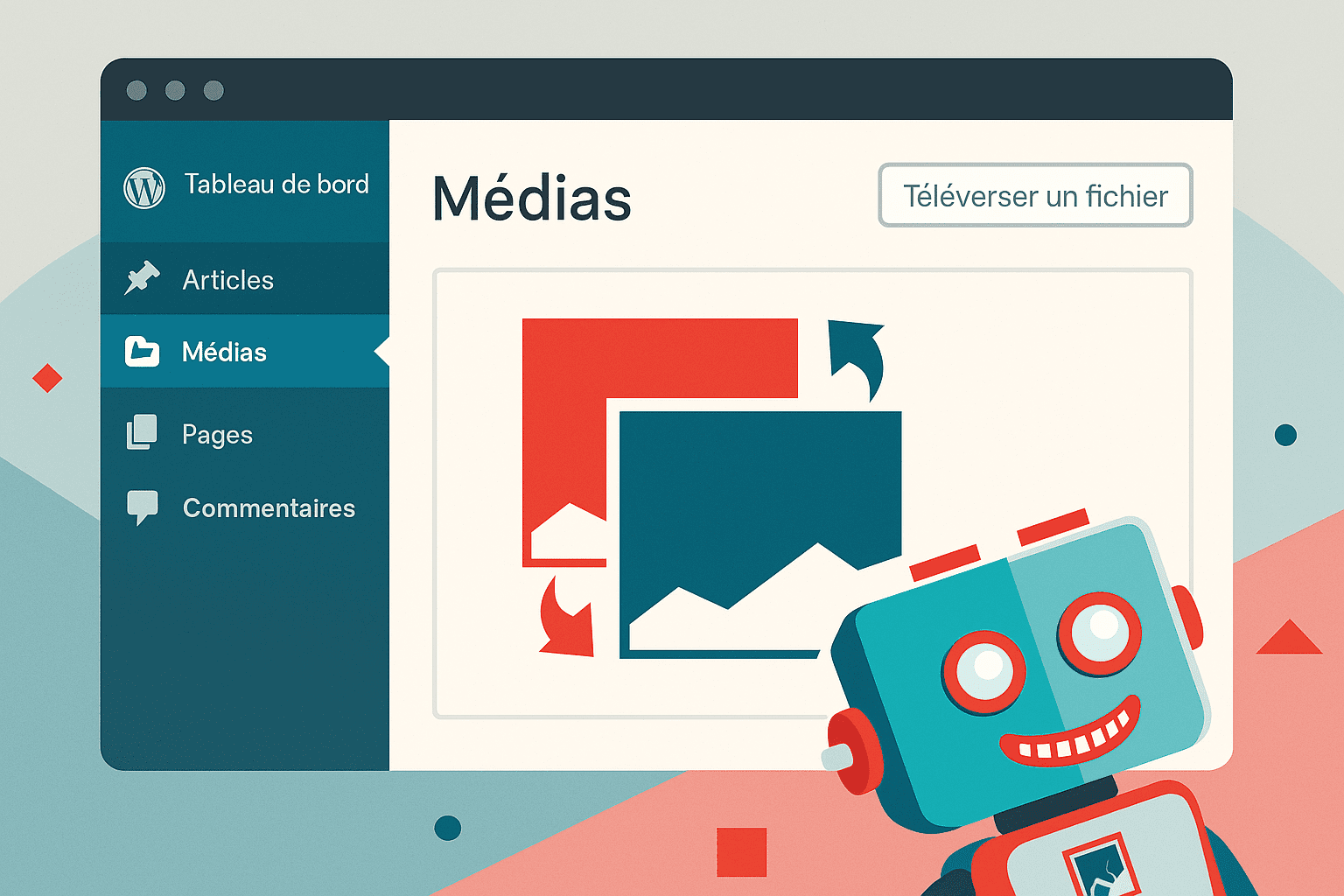 Remplacer un média dans WordPress avec Enable Media Replace